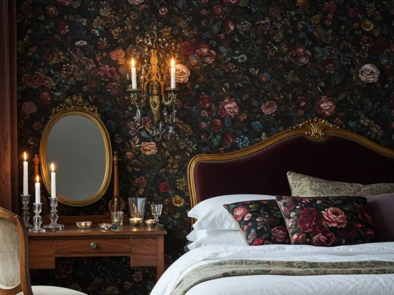 45 Stunning Dark Nature Aesthetic Bedroom Ideas for a Cozy Forest Escape