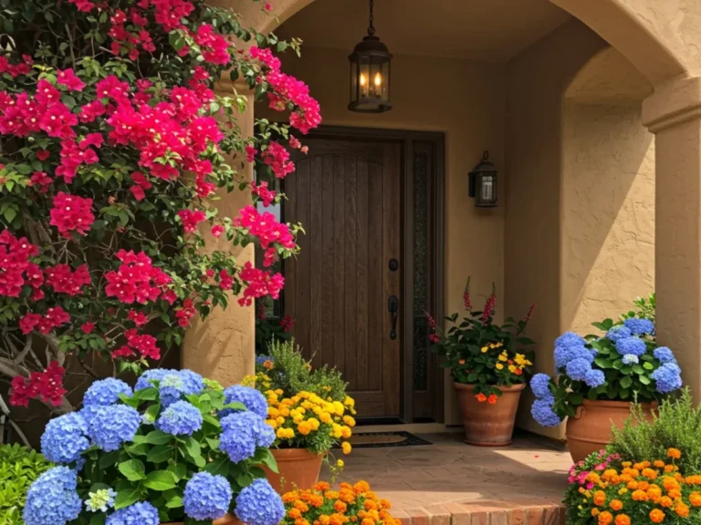 Front Porch Flower Trends: 45 Stylish Ideas to Refresh Your Outdoor Entry
