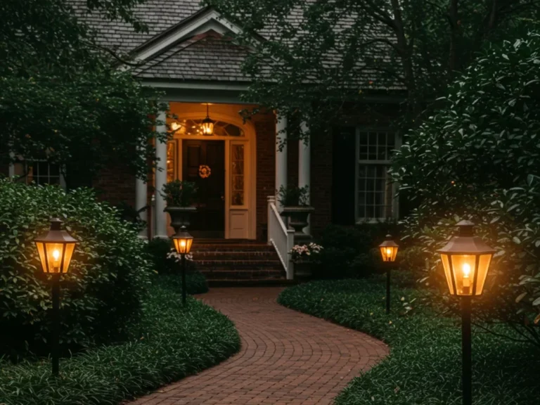 Modern Curb Appeal: 45 Inspiring Front of House Landscape Ideas to Elevate Your Entryway