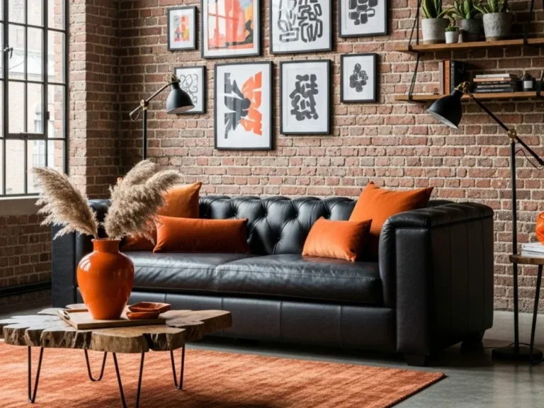 40 Stunning Living Room Ideas Featuring a Black Couch