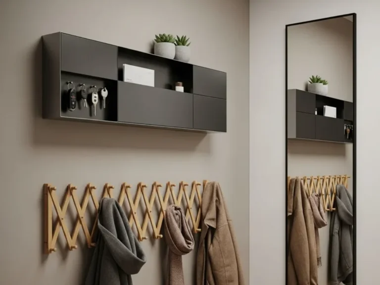 35 Modern and Unique Ideas for a Very Small Entryway